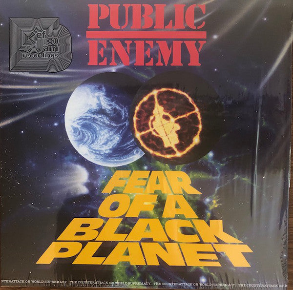 Public Enemy - Fear Of A Black Planet (LP, Album, RE, RP)