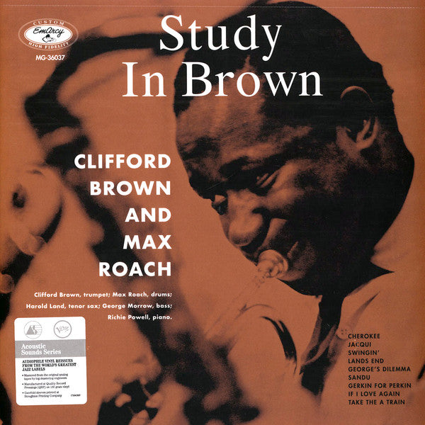 Buy Clifford Brown And Max Roach : Study In Brown (LP, Album