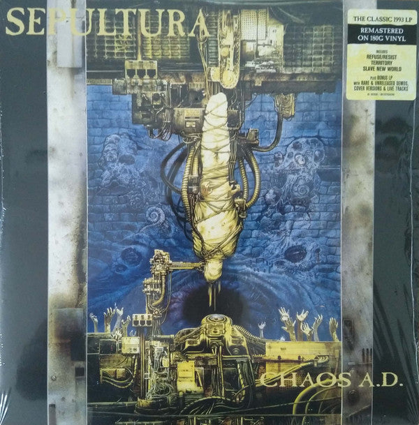 Sepultura - Chaos A.D. (2xLP, Album, RE, RM)