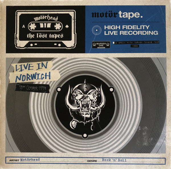 Buy Motörhead : The Löst Tapes Vol. 2 (Live In Norwich 1998) (2xLP, Album,  RSD, Ltd, Blu) Online for a great price – Tonevendor Records