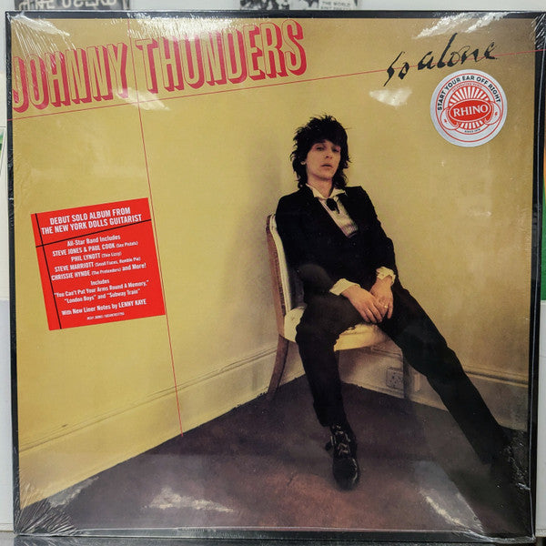 Johnny Thunders - So Alone (LP, Album, Ltd, RE, 45t)