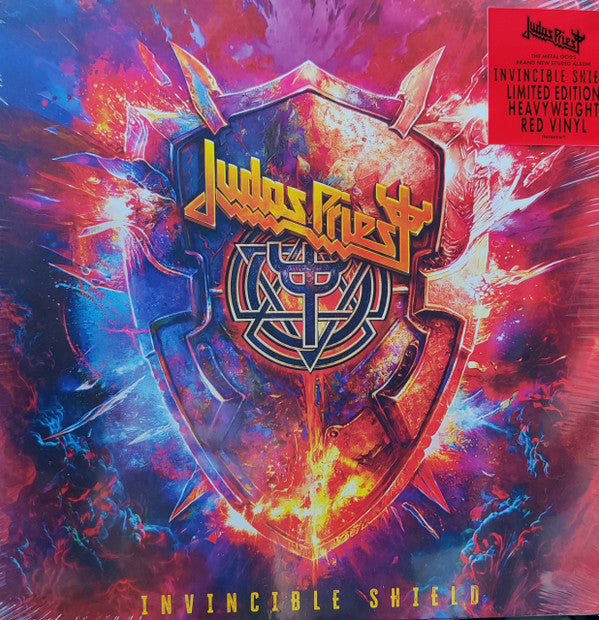 Judas Priest - Invincible Shield (2xLP, Album, Ltd, Red)