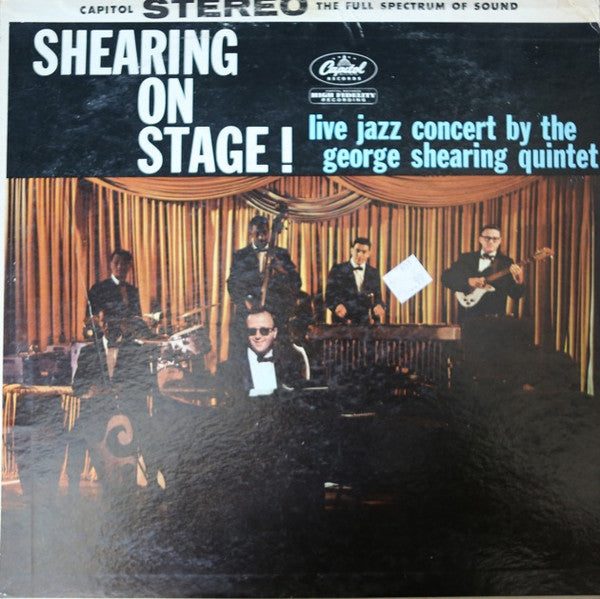 Buy The George Shearing Quintet : Shearing On Stage! (LP, Album, RE, Scr)  Online for a great price – Tonevendor Records