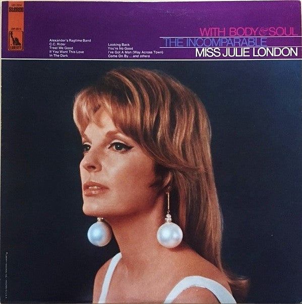 Julie London - With Body & Soul (LP)