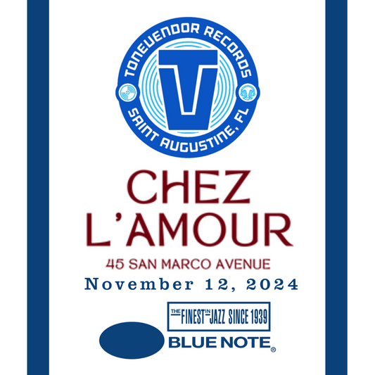 Blue Note Records Party Nov. 12 @ Chez L'Amour 6-9 pm