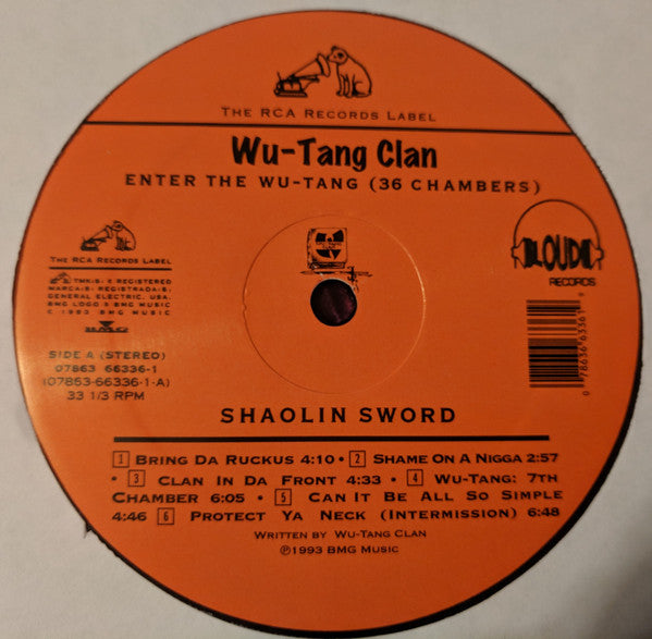 Wu-Tang Clan : Enter The Wu-Tang (36 Chambers) (LP, Album, RE)