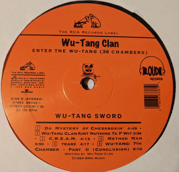 Wu-Tang Clan : Enter The Wu-Tang (36 Chambers) (LP, Album, RE)