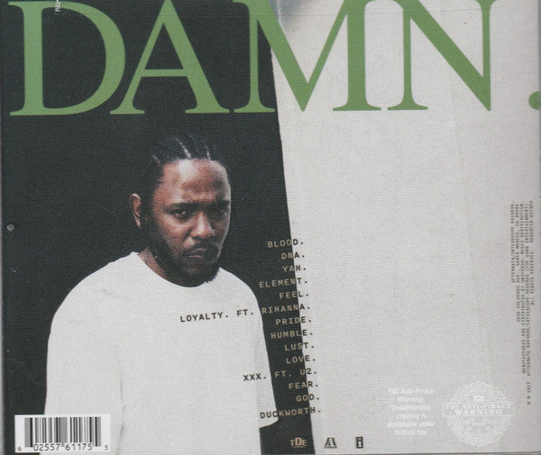 Kendrick Lamar : Damn (CD, Album)