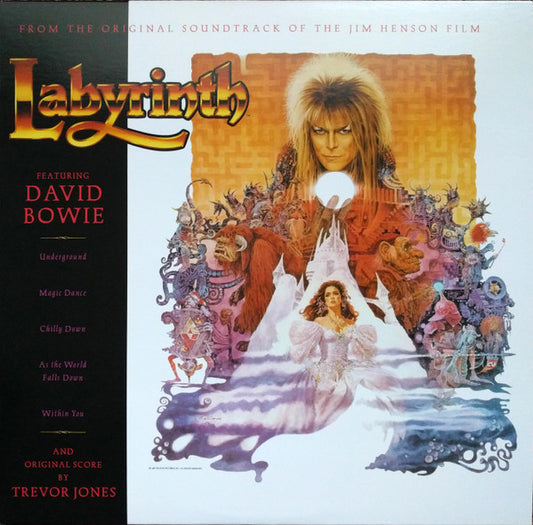 David Bowie, Trevor Jones : Labyrinth (From The Original Soundtrack Of The Jim Henson Film) (LP, Album, RE, RM)