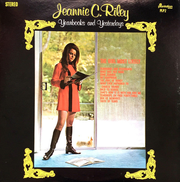 Jeannie C. Riley : Yearbooks And Yesterdays (LP, Album, Pit)