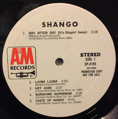 Shango (3) : Shango (LP, Album, Promo)