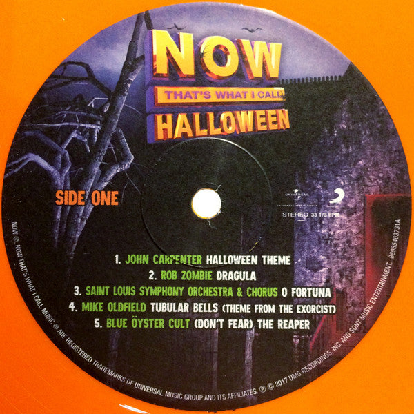 Various : Now That's What I Call Halloween (LP, Comp, Ora + LP, Comp, Vio)