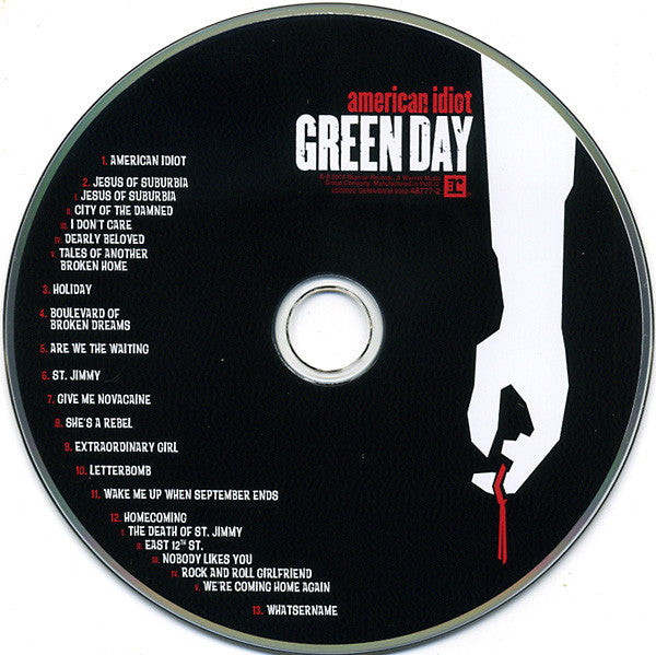 Green Day : American Idiot (CD, Album, RE)