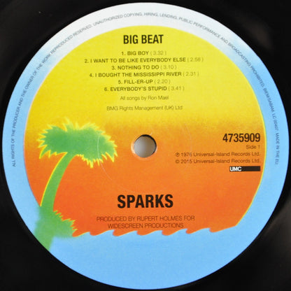 Sparks : Big Beat (LP, Album, RE, RM, RP)