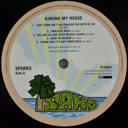 Sparks : Kimono My House (LP, Album, RE, RM, RP)