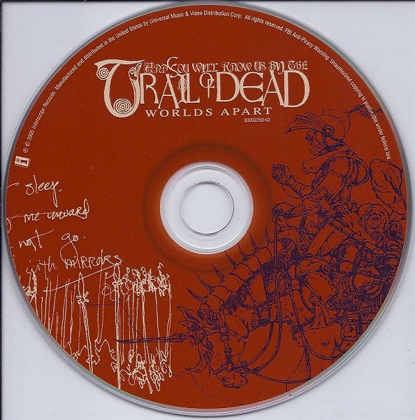 ...And You Will Know Us By The Trail Of Dead : Worlds Apart (CD, Album)