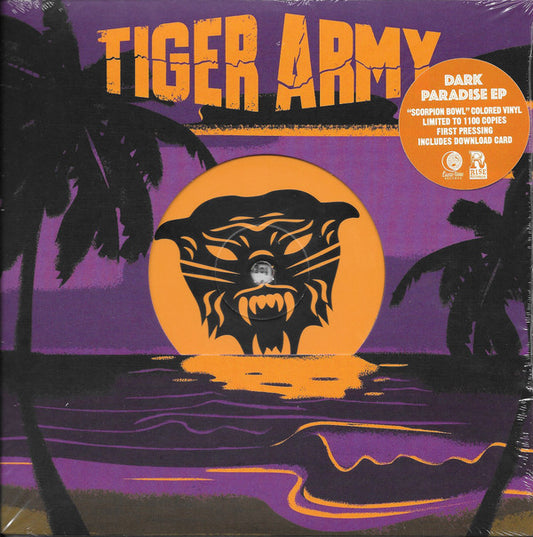 Tiger Army : Dark Paradise EP (7", EP, Ltd, Sco)