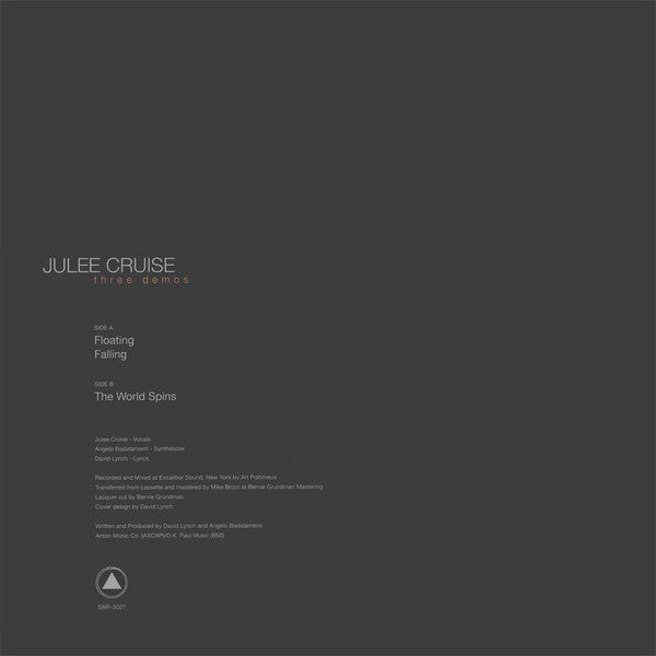 Julee Cruise : Three Demos (12")