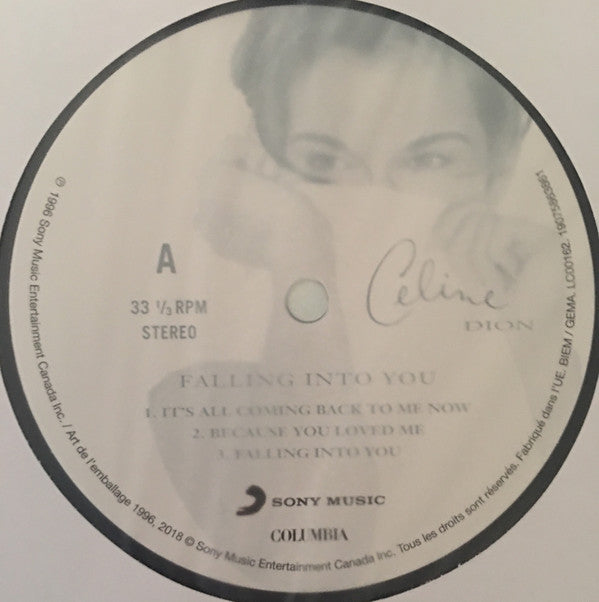 Celine Dion* : Falling Into You (2xLP, Album, RE)