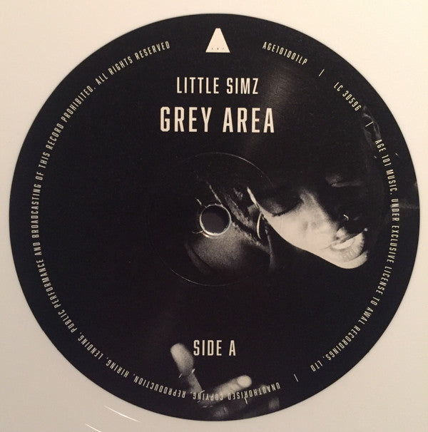 Little Simz : Grey Area (LP, Album, Whi)