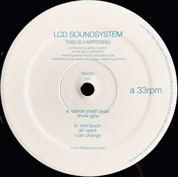 LCD Soundsystem : This Is Happening (2xLP, Album, RE)