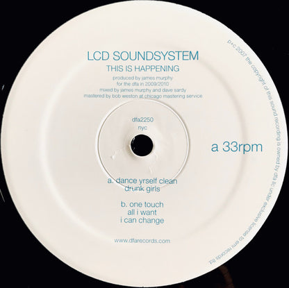 LCD Soundsystem : This Is Happening (2xLP, Album, RE)