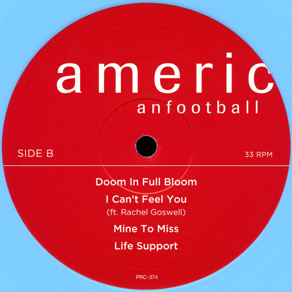 American Football : American Football (LP, Album, Lig)