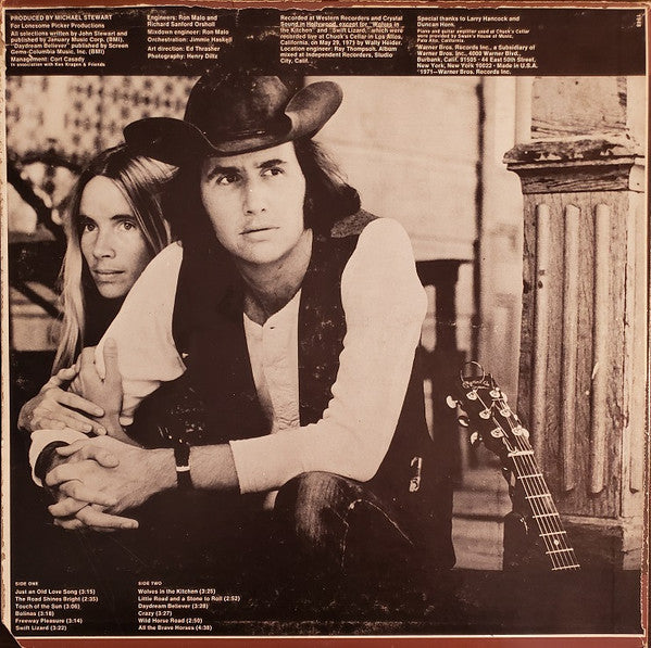 John Stewart (2) : The Lonesome Picker Rides Again (LP, Album, Pit)