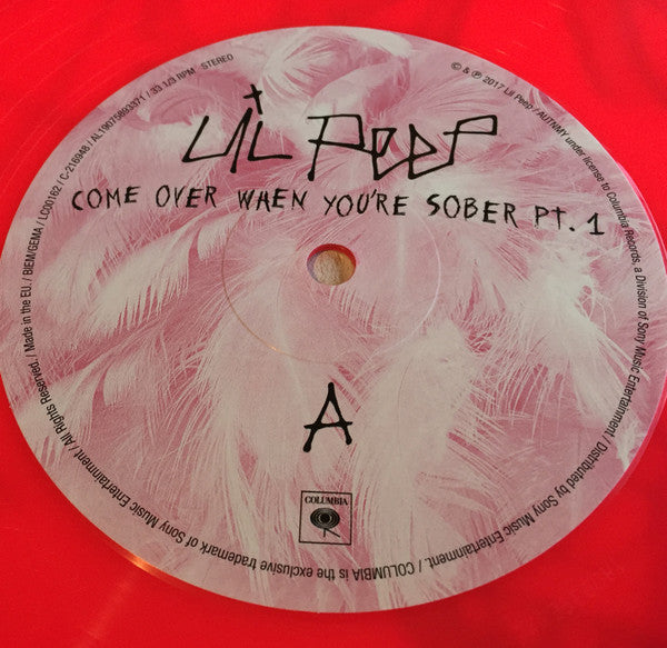 Lil Peep : Come Over When You're Sober, Pt. 1 & Pt. 2 (LP, EP, Pin + LP, Album + Comp, Dlx, Ltd, RP)