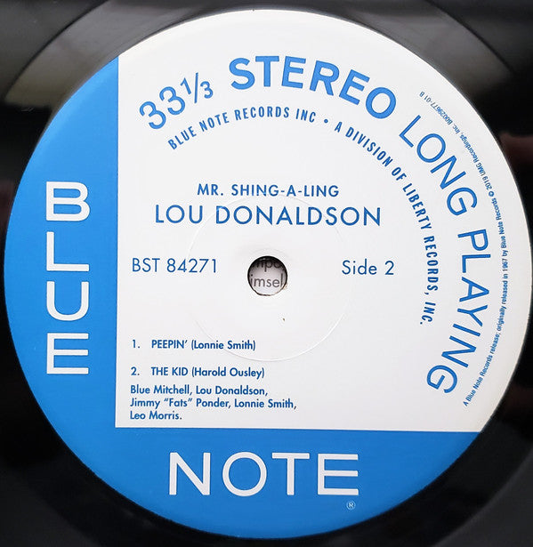 Lou Donaldson : Mr. Shing-A-Ling (LP, Album, RE, 180)