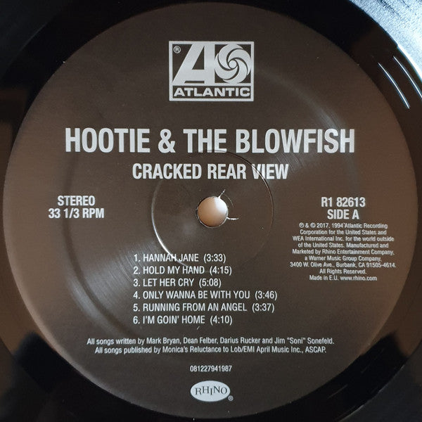 Hootie & The Blowfish : Cracked Rear View (LP, Album, RE, RM)