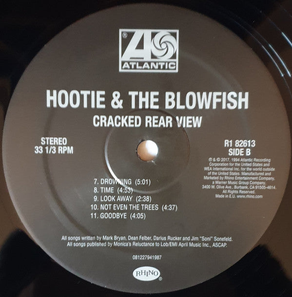 Hootie & The Blowfish : Cracked Rear View (LP, Album, RE, RM)