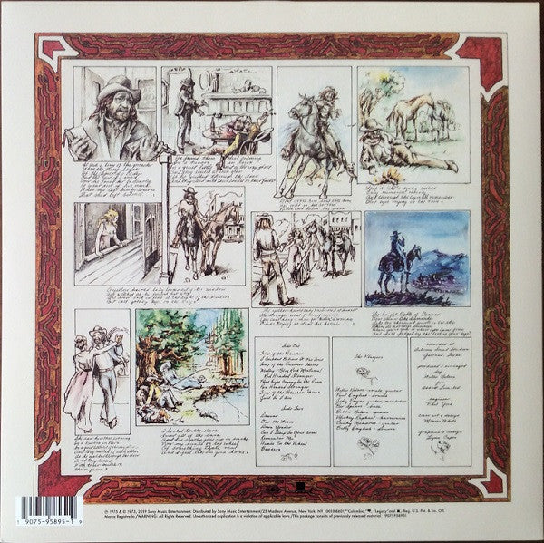 Willie Nelson : Red Headed Stranger (LP, Album, RE)