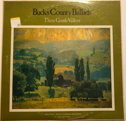 Lynn Sims : Bucks County Ballads (These Gentle Valleys) (LP, Album)