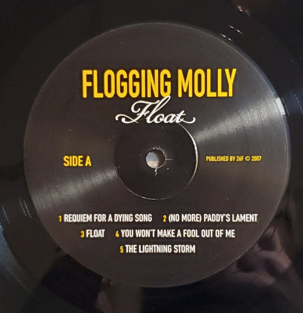 Flogging Molly : Float (LP, Album, Gat)