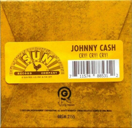 Johnny Cash : Cry! Cry! Cry! (3", S/Sided, Single, Ltd, RM)