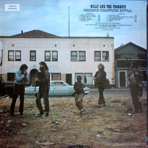 Creedence Clearwater Revival : Willy And The Poor Boys (LP, Album, RE, RM, 180)