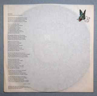 Judy Collins : Whales And Nightingales (LP, Album, Ter)