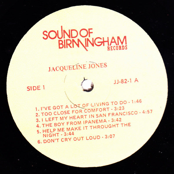 Miss Jacqueline Jones* : Special Things (LP, Album)