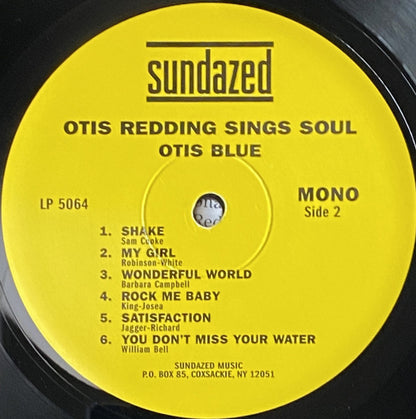 Otis Redding : Otis Blue / Otis Redding Sings Soul (LP, Album, Mono, RE, Rai)