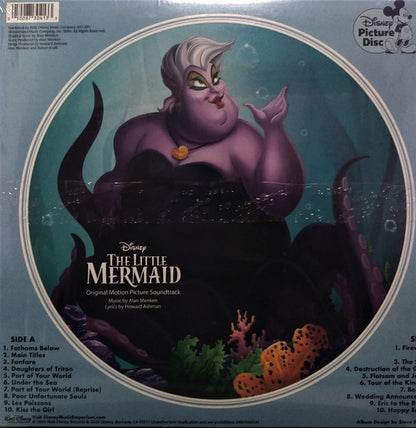 Various : The Little Mermaid (Original Motion Picture Soundtrack) (LP, Album, Pic, RE)