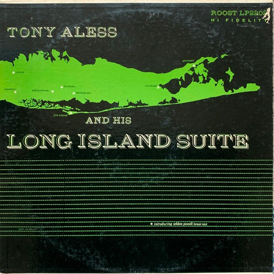 Tony Aless : Tony Aless And His Long Island Suite (LP, Album, Mono, RE)