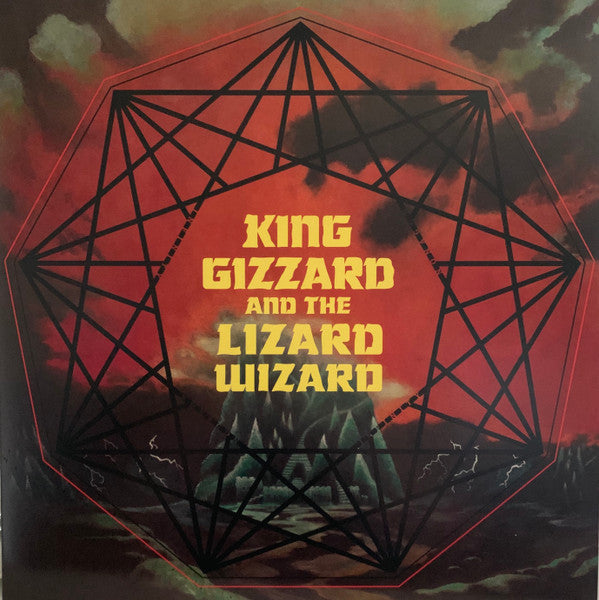 King Gizzard And The Lizard Wizard : Nonagon Infinity  (LP, Album, RE, Red)