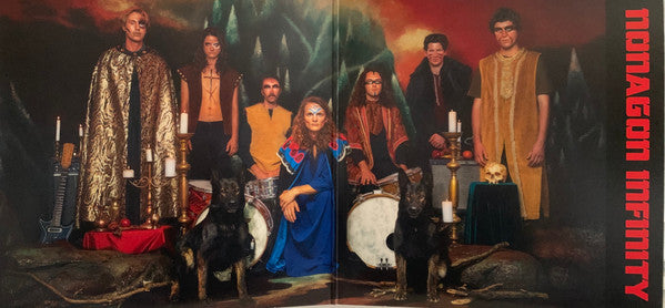 King Gizzard And The Lizard Wizard : Nonagon Infinity  (LP, Album, RE, Red)