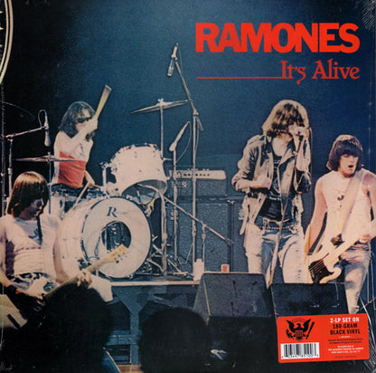 Ramones : It's Alive (2xLP, Album, RE, RM, 180)