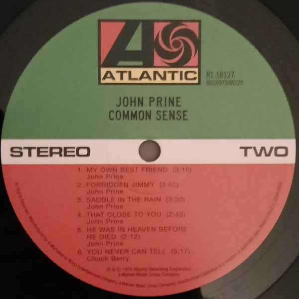 John Prine : Sweet Revenge (LP, Album, RE, RP, 180)