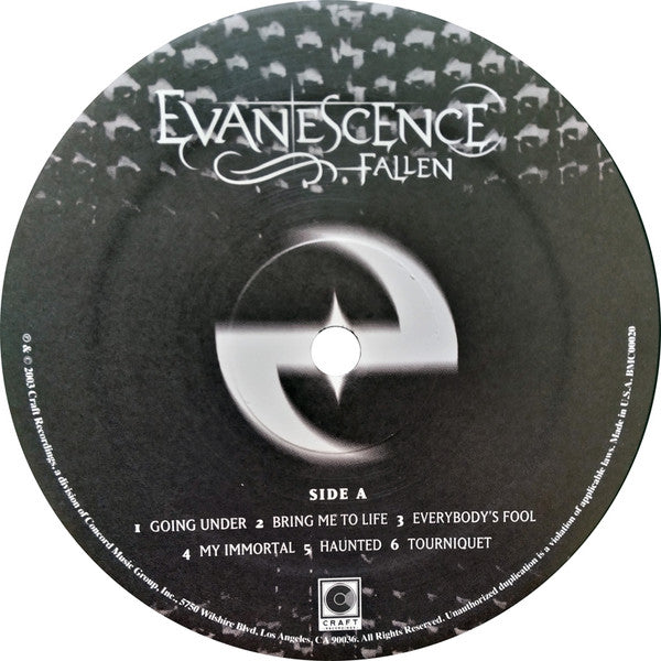 Evanescence : Fallen (LP, Album, RE)