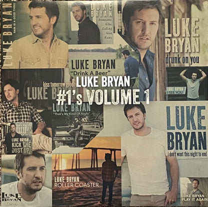 Luke Bryan : #1's Volume 1 (LP, Comp, Roo)