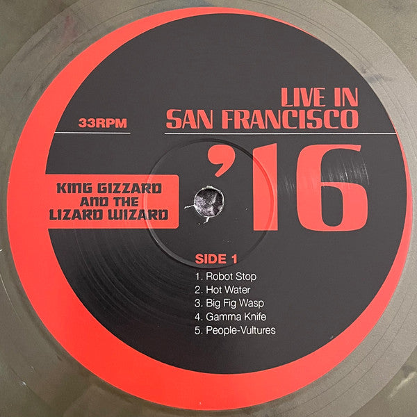 King Gizzard And The Lizard Wizard : Live In San Francisco '16 (LP, Ran + LP, Ran + Album, Eco)