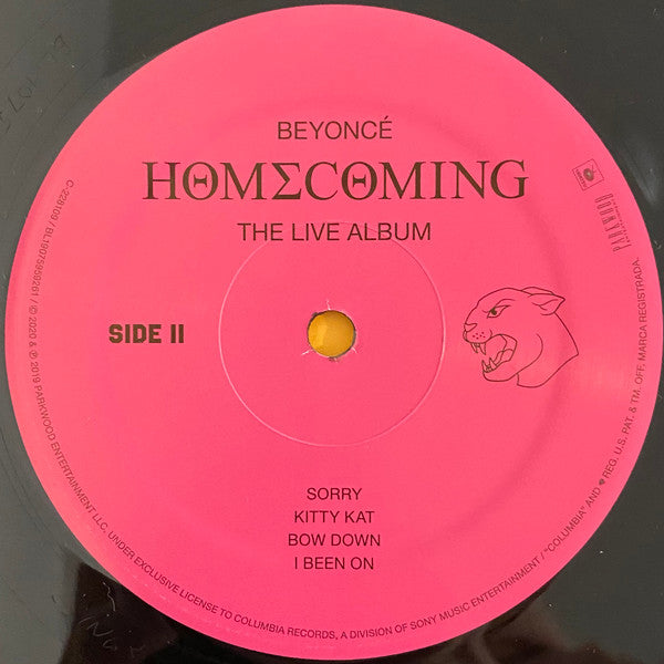 Beyoncé : Homecoming: The Live Album (Box, Album, Ltd + 4xLP)